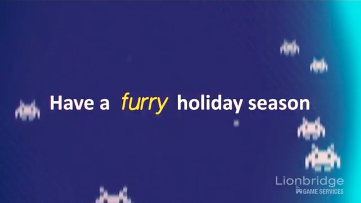 LionbridgeGames's tweet photo. Stop what you're doing and feel 100% awesome by watching our Holiday Video Card. Happy Everything from all of us at LGS. And we mean ALL of us! 🐶🐱🐍🐟🎅 #HappyHolidays

Watch! https://t.co/pMhlzjAdRY 
 #DogsOfTwitter #CatsOfTwitter https://t.co/f8jcVjnVsn