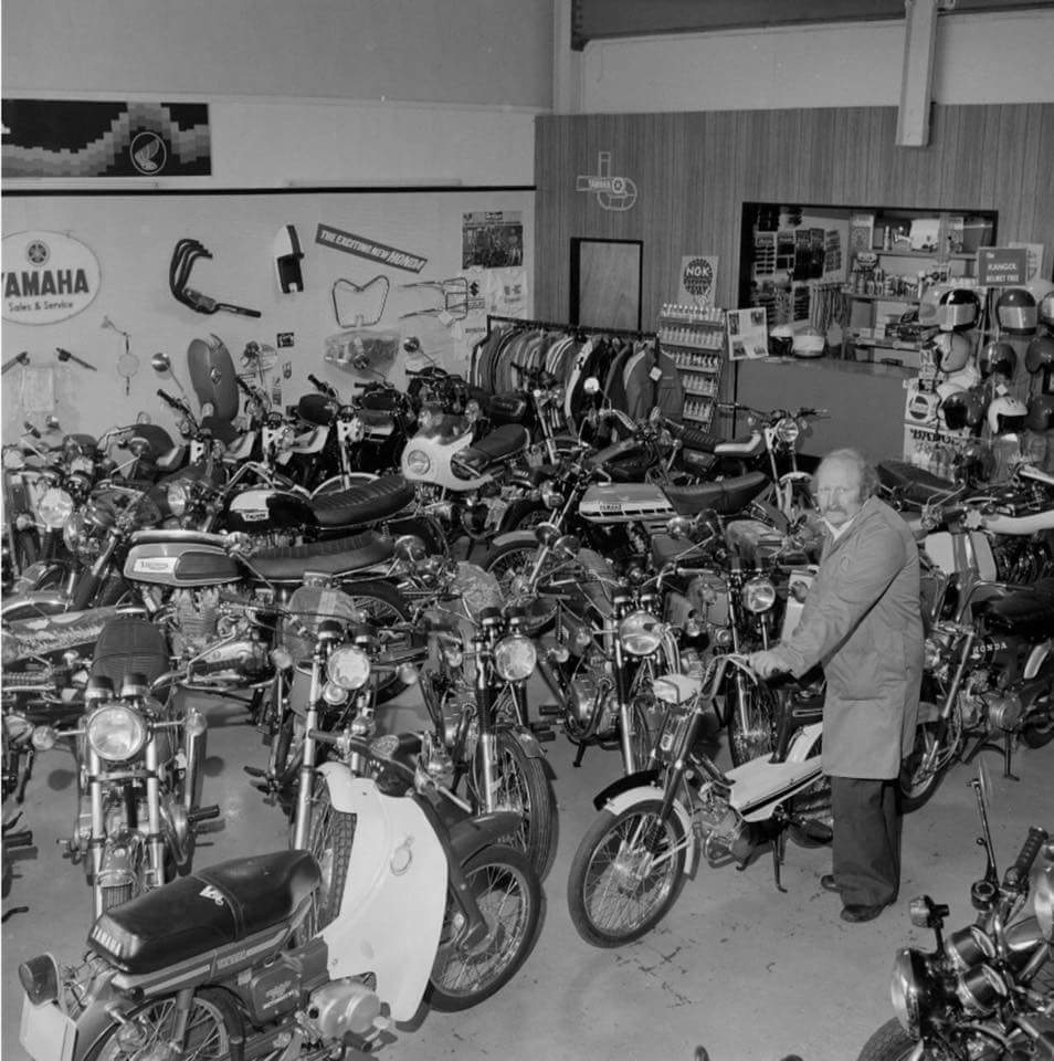 Paid my respects to the man that gave me my first job as a Saturday lad and then an apprenticeship. Learnt a lot from him. It was the start of a relationship with <a href="/PadgettsRacing1/">Padgetts Motorcycles</a> that carries on still