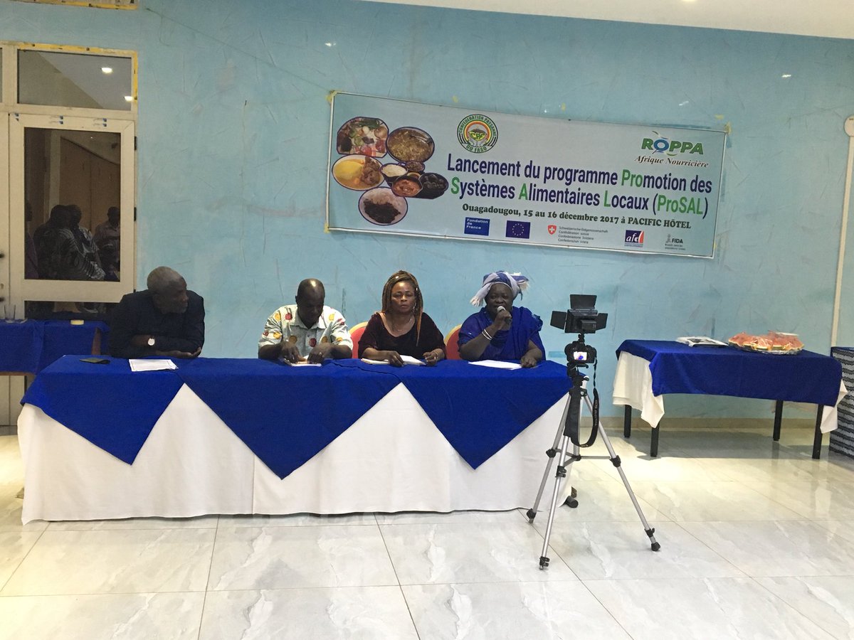 Mme Garicko partage son experience sur la consommation des produits locaux et plus particulièrement le lait et yaourt