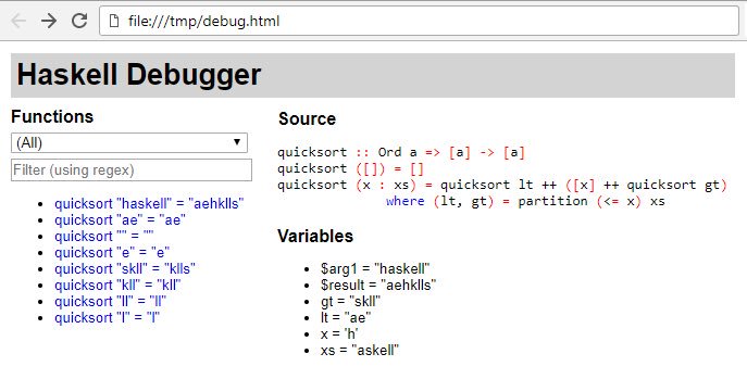 ndm_haskell's tweet image. I wrote a #haskell library for simple debugging, ‘debug’ on #hackage. Example and docs at github.com/ndmitchell/deb….