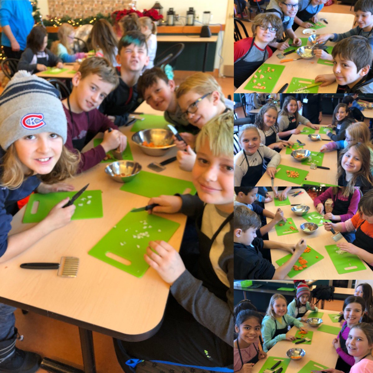 MsBCarrigg's tweet image. Learning about healthy eating g and nutrition at PC Cooking School at @LoblawsON #collabrativelearning #healthycomfortfoods