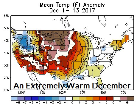 climateimpactco's tweet photo. La Nina Warmth Will Try And Dominate U.S. Winter #LaNina #ANOMALY Read more: https://t.co/8zApS7YkXf https://t.co/0gOrIXa2pe