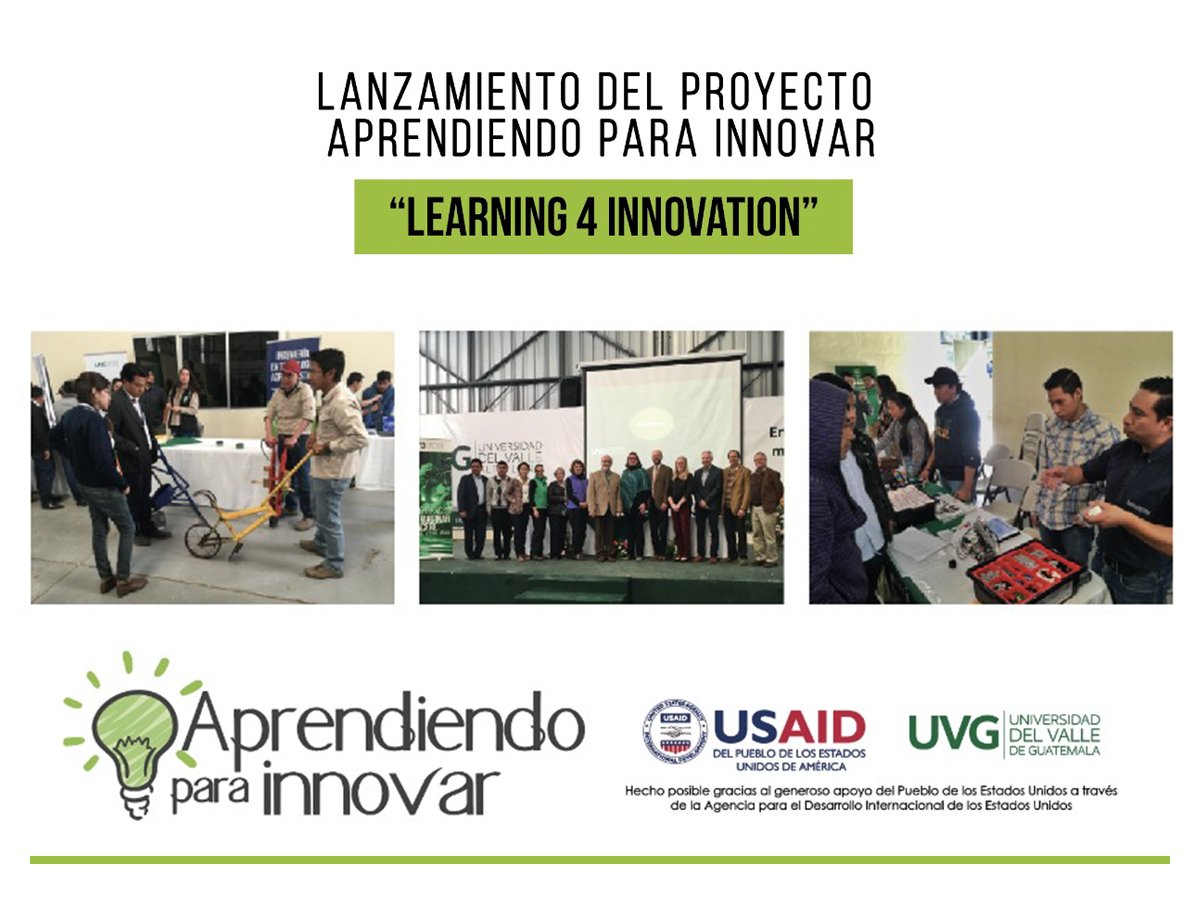 uvggt's tweet photo. La #UVG y @USAIDguate realizaron el lanzamiento del proyecto en el campus @AltiplanoUVG “Aprendiendo para Innovar” Un proyecto enfocado a la educación y extensión de la UVG en Ciencia, Tecnología e Innovación.  #poweredbyasha #STEMuvg @USAIDASHA1 https://t.co/31EUEBumBd