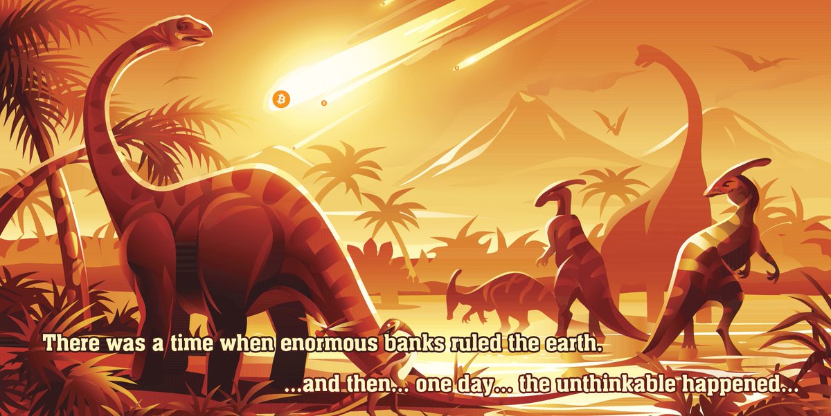 btcArtGallery's tweet image. The Land Before Bitcoin by @SpottedMarley