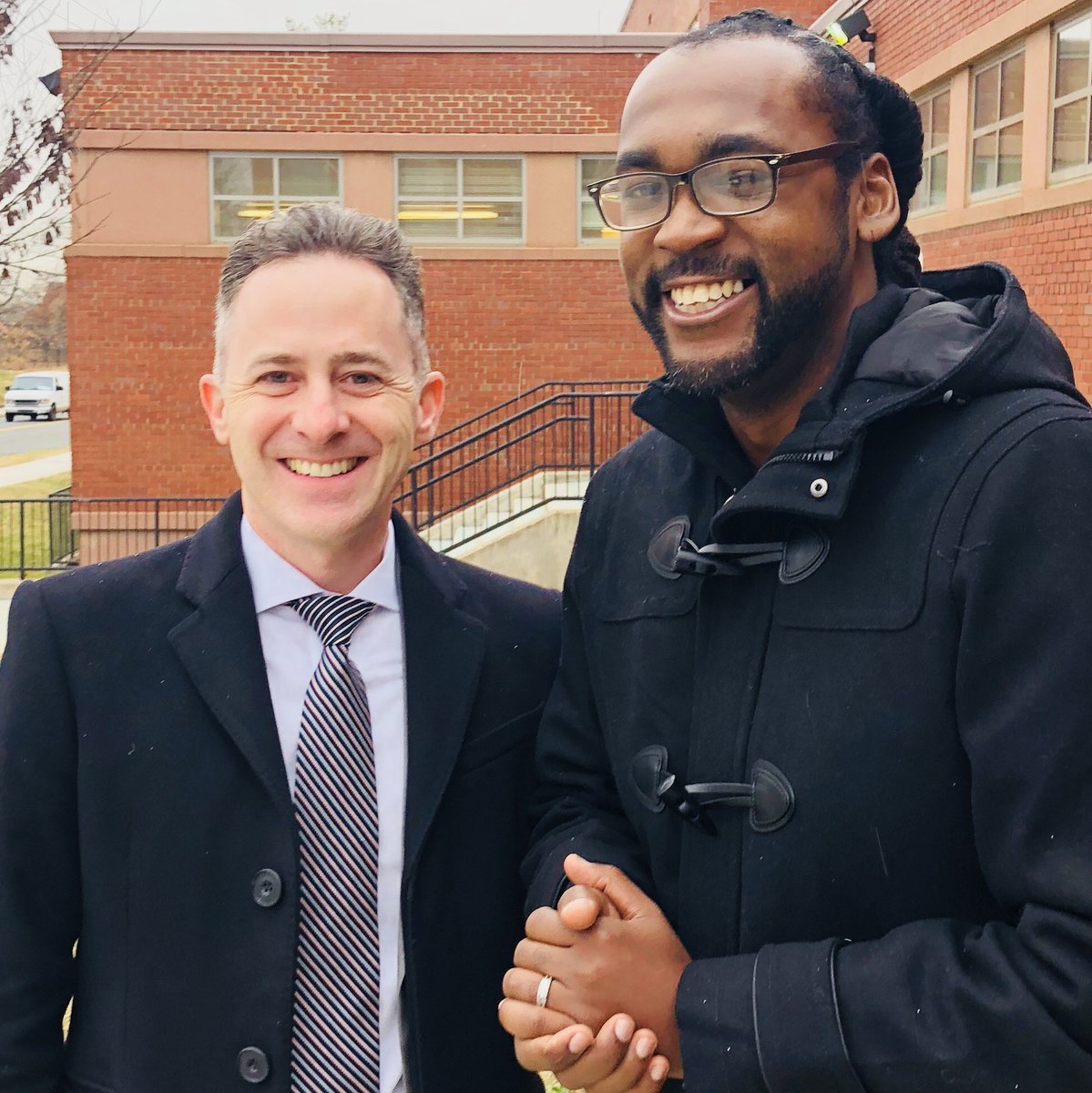 JasonKamras's tweet image. Just spent my last day @dcpublicschools exactly like my first: teaching math @SousaMIddle1. But this time, Wendall Jefferson, my dear friend &amp;amp; former student from that first year, co-taught with me. Thank you, Sousa students, families, staff &amp;amp; community. Eternal love &amp;amp; gratitude.