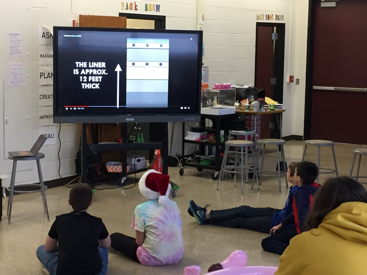 FarkasSTEM's tweet photo. #FarkasSTEM Ss educating themselves about #landfills and #environmental monitoring for @ecybermission #communityproblem selection @SeitzPirates @RCSDPIRATES @USAEOP #nerding #wctlp https://t.co/NoO40LGYSI