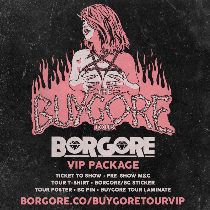 VIP packages also available for the BG tour 🤘🏼  Borgore.co/BuygoreTourVIP https://t.co/hNsMHvbzQM