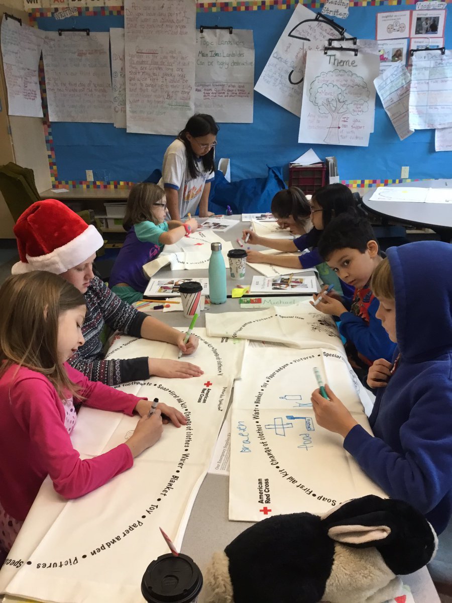 MrsGlasscock's tweet photo. Pillowcase project! The Red Cross came today to help us be prepared in case of an earthquake, fire or other disaster. #teachimlay https://t.co/gwiSfw9Ulr