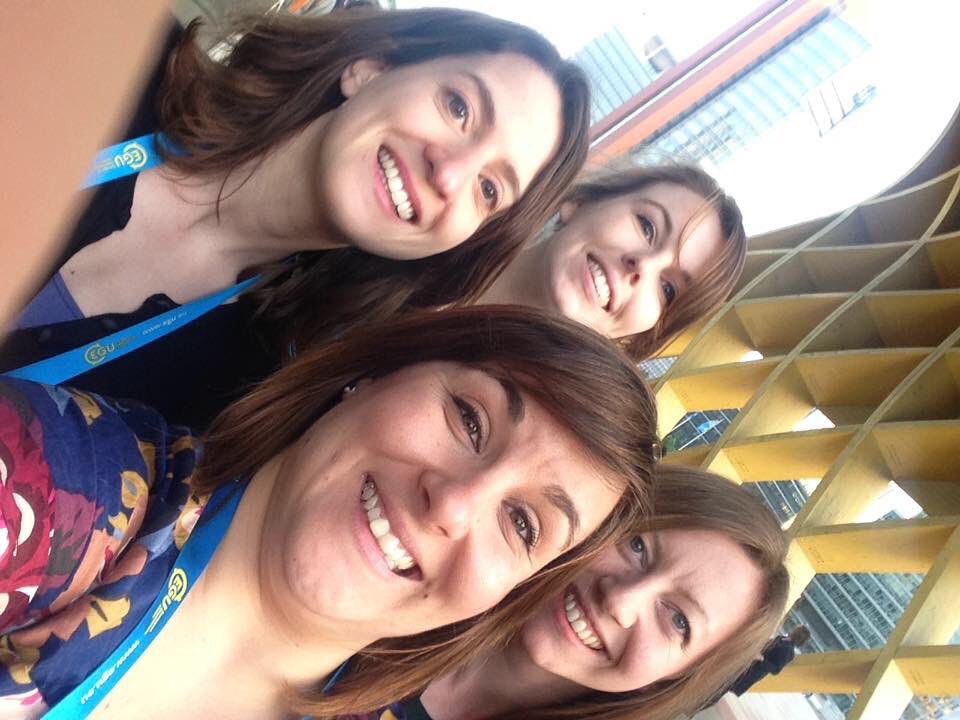 LauRob85's tweet photo. Of course, I need to give a very very special shout out to my @EuroGeosciences office team! A total dream team (not everyone is in these photos, sadly &amp; it includes some past office members too). #tbt #EGU17 #EGU16 #Appreciation4LauraR https://t.co/bi92Grk2YT