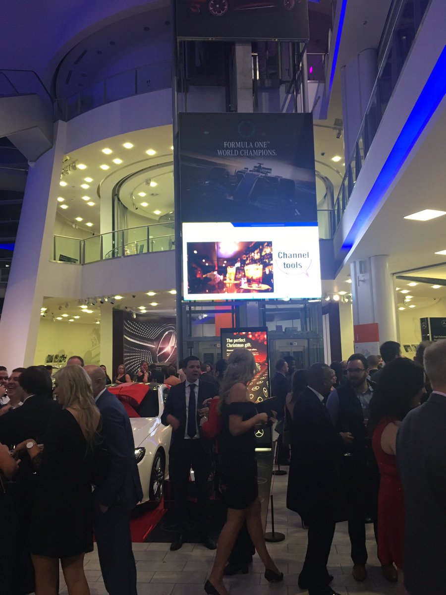 simonbennett42's tweet photo. @Tech_Data XMAS Party 🎉 at  Mercedes World 🌎 https://t.co/a9cpfMgcuz