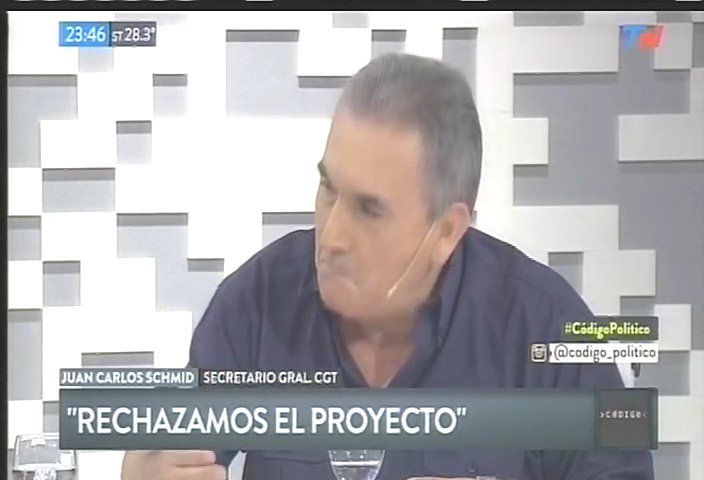 Rechazamos en todos los términos al proyecto de #ReformaPrevisional. Ponen los números sobre la mesa pero no hay dimensión humana. Queremos un aumento de emergencia para los jubilados, lo reiteramos en numerosas oportunidades. Entrevista en @CodigoTN : bit.ly/2CBa4Ir
