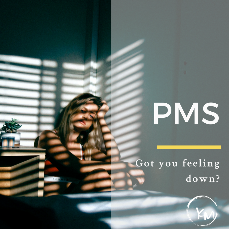 DrKatMahannah's tweet photo. PMS got you feeling down?  It could be your serotonin (happy neurotransmitter).  Learn how to support it and get rid of #PMS - blog article here: https://t.co/UT0qxf1v8e https://t.co/ey5cSraPCS