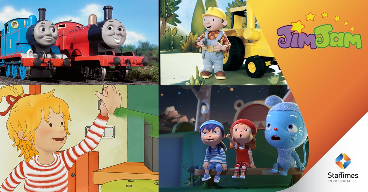 startimesghana's tweet photo. There is a lot on JIMJAM this weekend for your kids.
From Bob the Builder, Doodleboo, Pound Puppies, Boj and Yaya and Zouk.
#DecemberIsLoaded
#ChristmasWithStarTimes https://t.co/kaqNQcNcmU