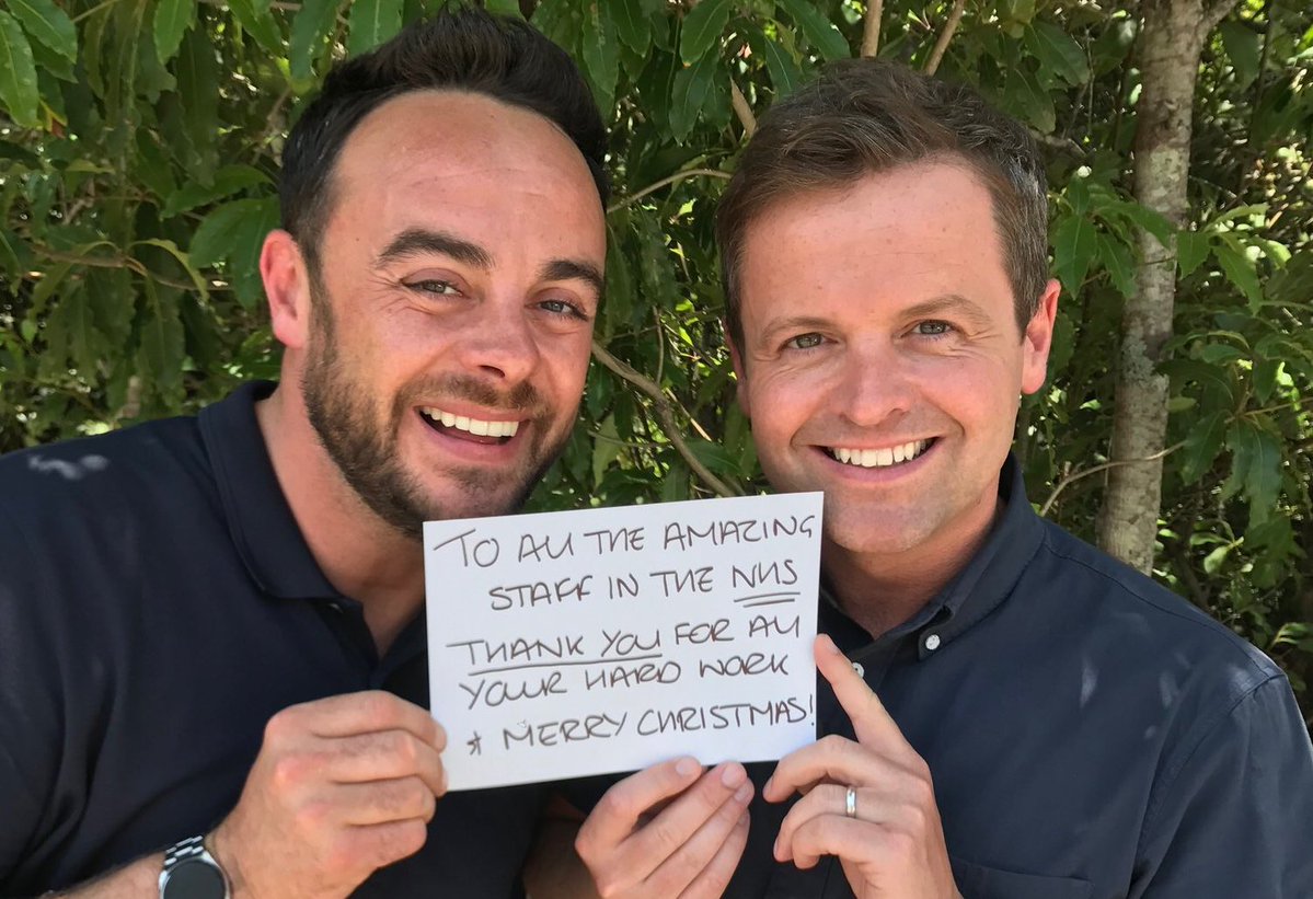 NHSMillion's tweet image. These familiar faces want to wish NHS staff a #MerryXmasNHS. Thanks PJ and Duncan (showing our age!)

Please RT so as many people as possible can see it.