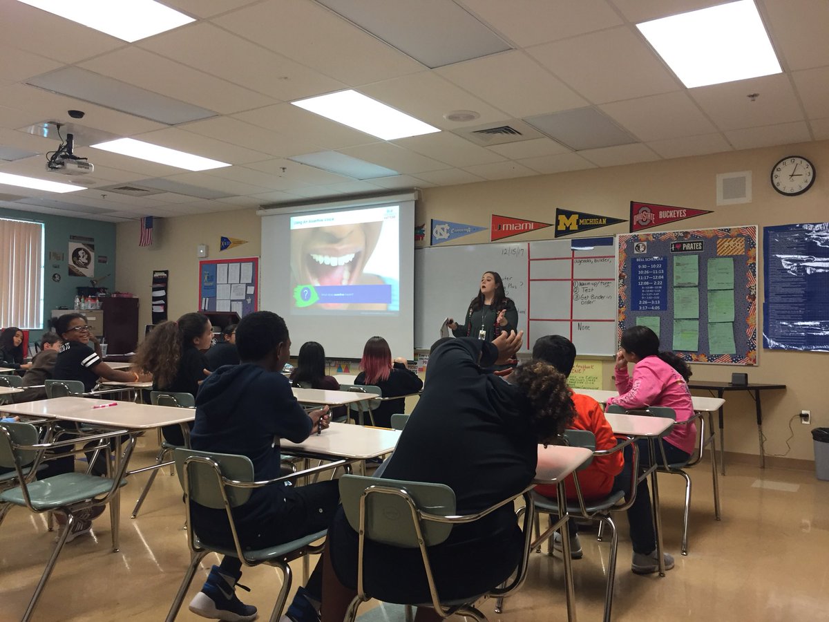 ECMS_Mr_Wheeler's tweet photo. Thank you @ECMSCounseling for guest teaching our AVID students today about Teen Safety.
#ECMSROCKS https://t.co/mClAFNPluu