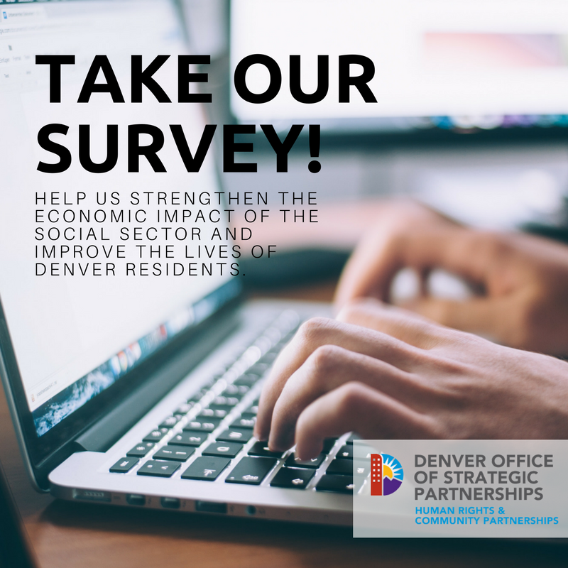DenverDOSP's tweet image. Hey nonprofit partners! Help us develop better financial tools for nonprofits by answering a quick survey about lending and financial needs within your organization!

Click the link below for the survey!

surveymonkey.com/r/DQ828SN