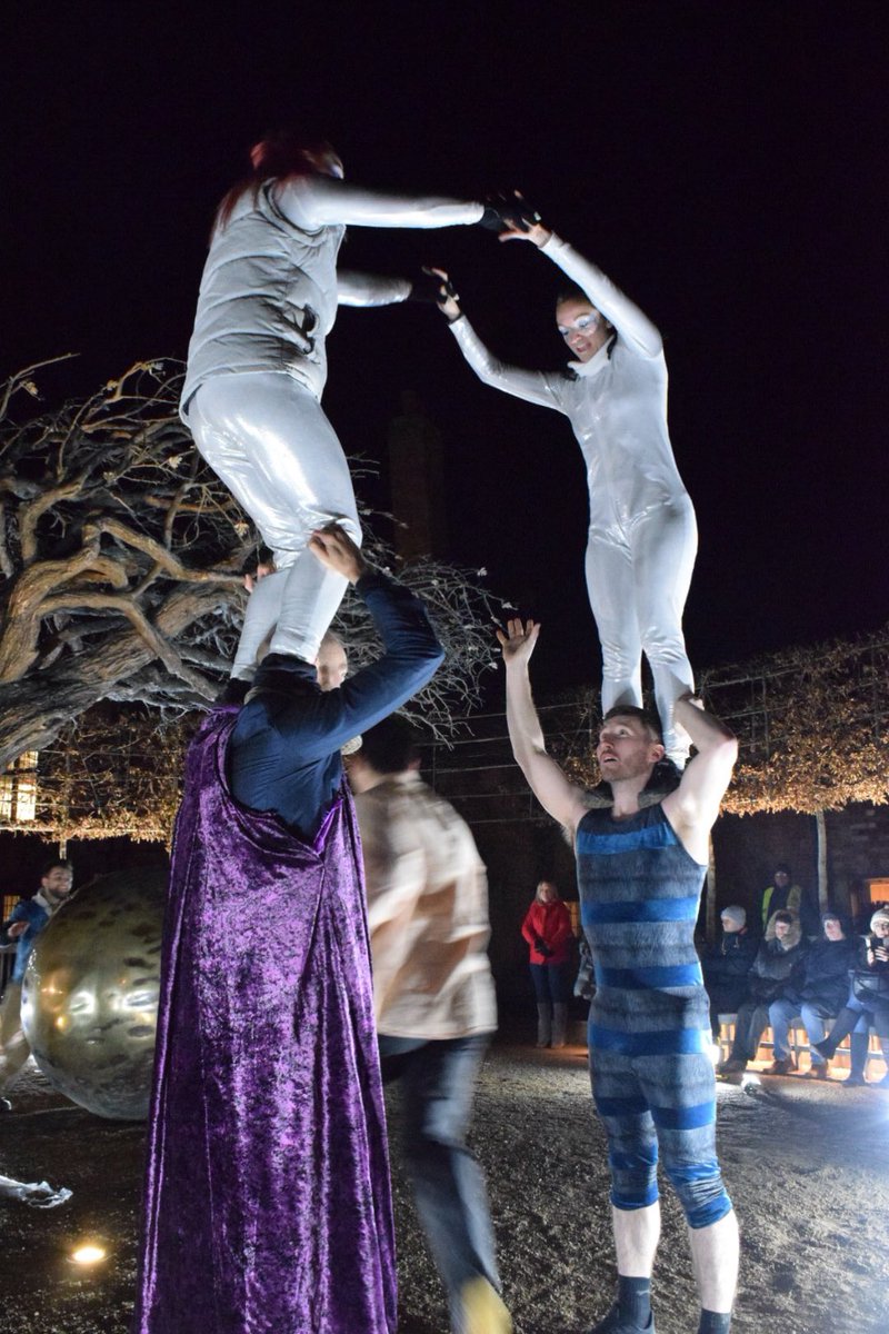 Dave_Wright_'s tweet photo. Bravo @MotionhouseDT. Absolutely stunning performance of #MidwinterMagic. Never thought I’d see New Place used in such a creative way. 

Shakey would have been proud! https://t.co/UifGd2jI7l