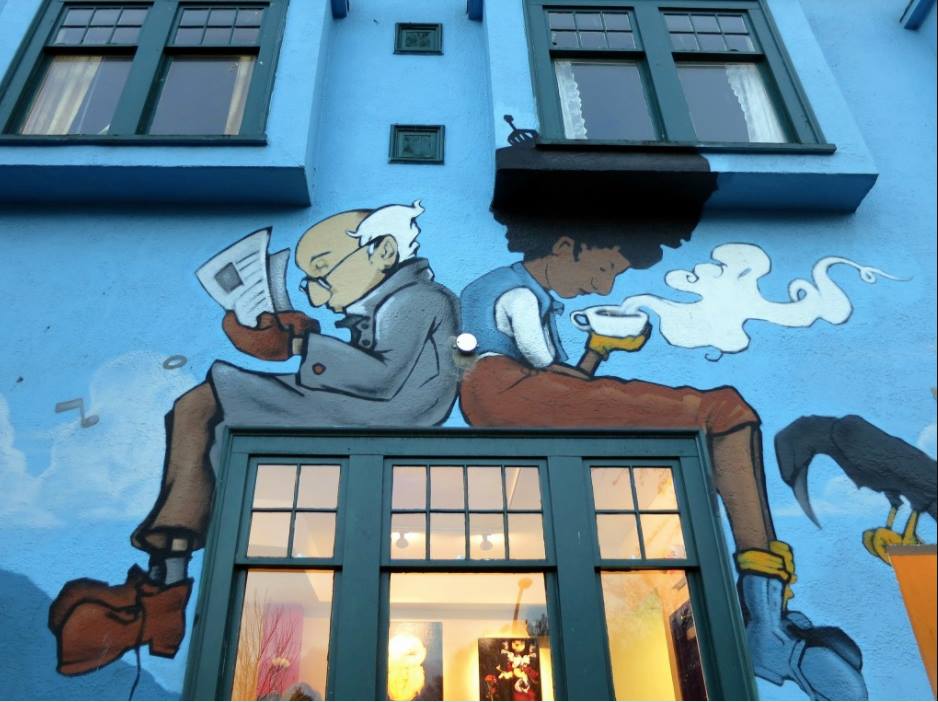 Hugs to all of the #CommercialDrive businesses that made shooting #thedriveseason2 possible... Renzo's Cafe, <a href="/BritanniaCentre/">Britannia Community Services Centre</a>, <a href="/GrandviewLanes/">Grandview Lanes</a>, Euro Bagel Cafe, Fire Pizza and Parker Street Studios for sharing the #Eastside <a href="/CultureCrawl/">Eastside Culture Crawl</a> love. Find'em all thedriveseries.com