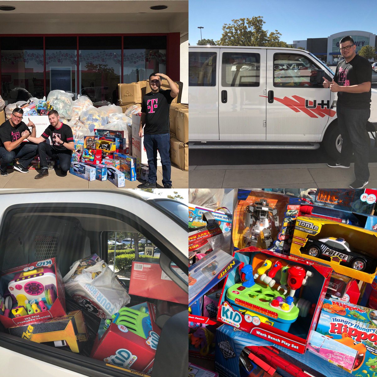 JeremyKeene's tweet photo. Well... It took 3 vans packed to the brim to pick up SDN’s toys! Such a fun time collecting all these #forthekids! #GiveBack #SWT4T #ToysForTots #SWisBest https://t.co/Ymf2HWzjma