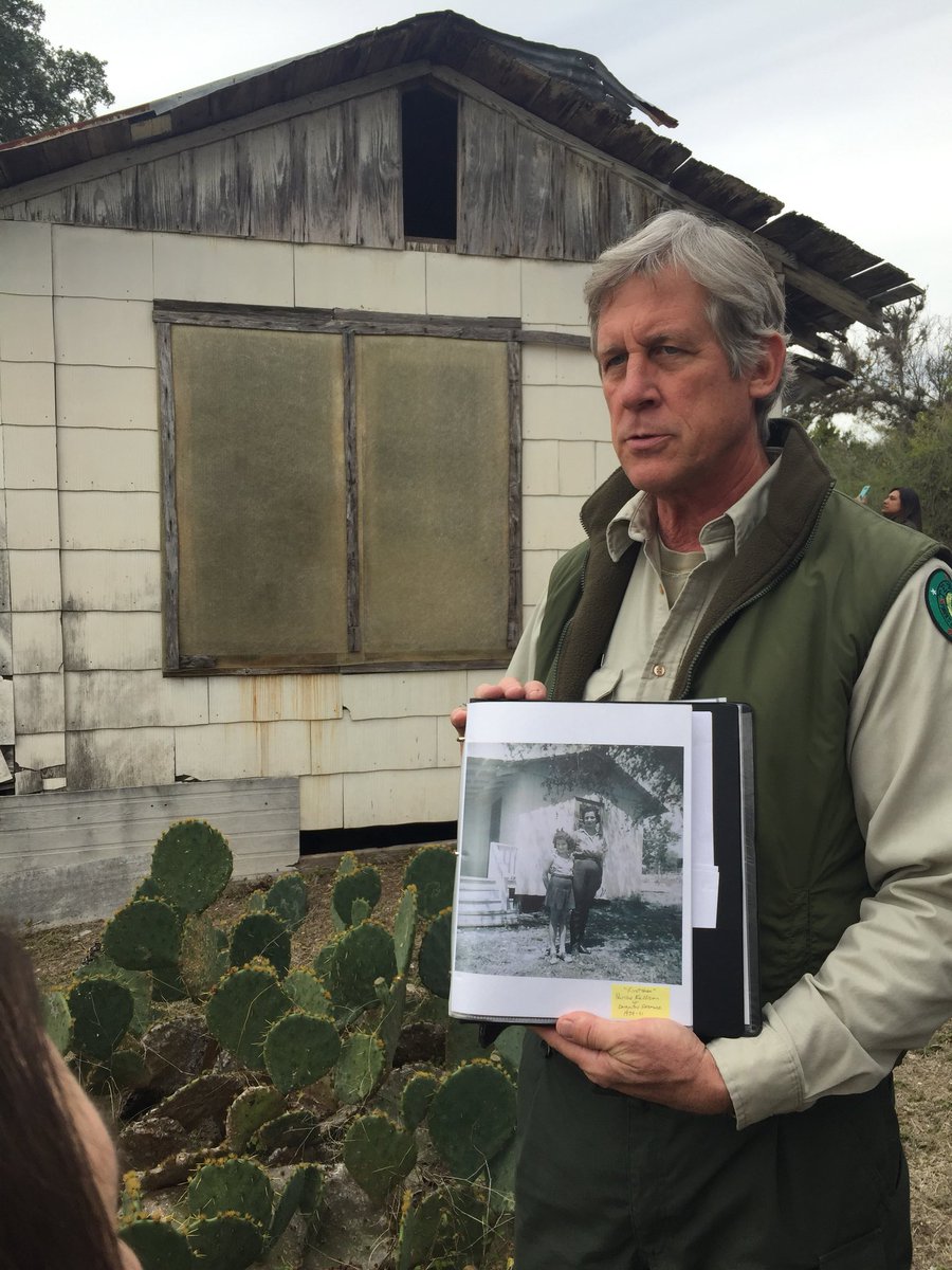 billy_navin's tweet photo. We had an amazing special private tour through currently unavailable Nathan Kallison Ranch Facilities (early 1900s) in Government Canyon.  Thank you Park Ranger Koepke we look fwd to partnering with you &amp; Govt Canyon #LivingHistory #futurefieldtrips  #LeadtheCharge @NISDKallison https://t.co/EQjXan1xzY