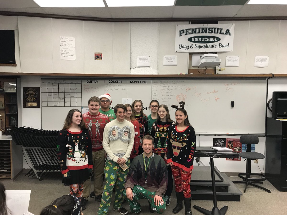 Peninsula HS Band tweet media