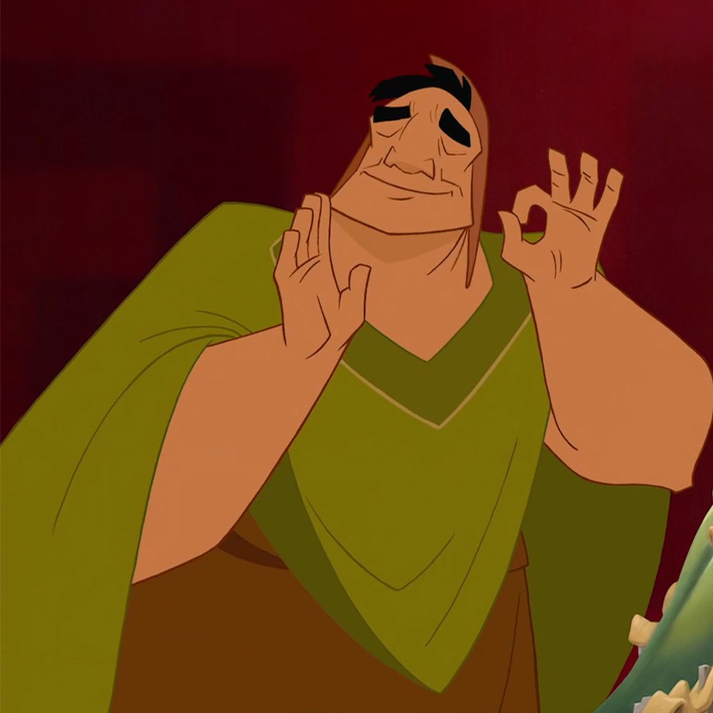 67. When the timing is just right for that Emperor's New Groove meme y...