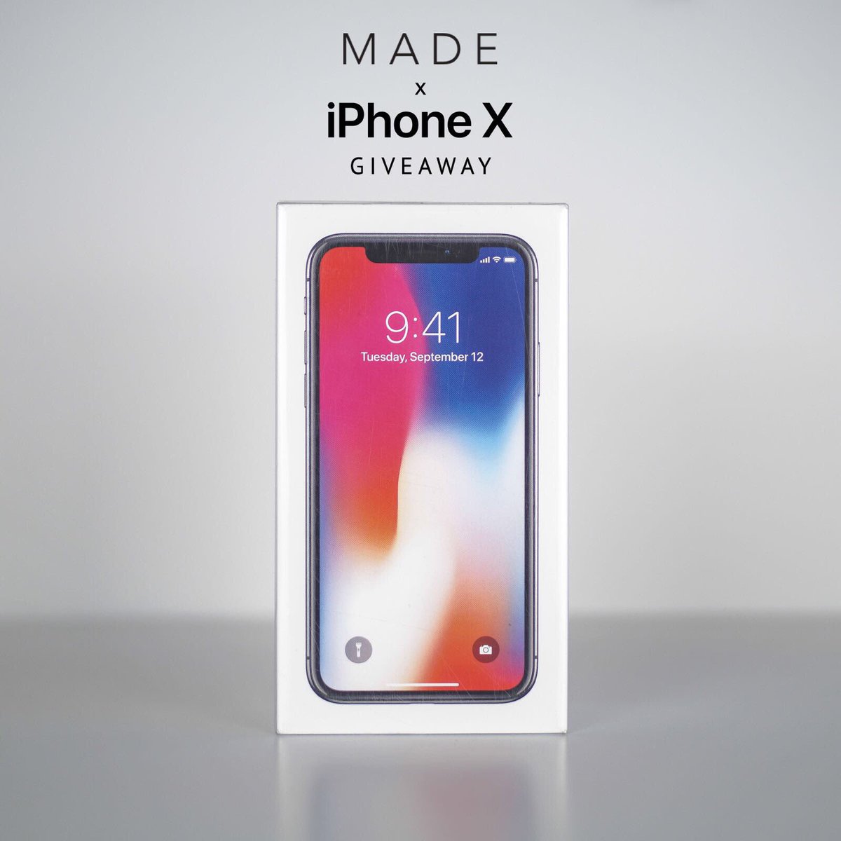 dannysimpson's tweet photo. IPHONE X GIVEAWAY 

RETWEET and enter raffle to WIN (raffle link below)

https://t.co/51iOc9Yjo3 https://t.co/aciWT4qtdI