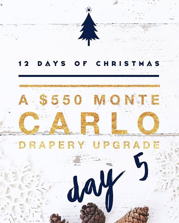 themanderleyec's tweet photo. Day 5 of our 12 Days of Christmas deals is here! Today we’re offering Monte Carlo drapery (a $550 upgrade) for your big event when you book your 2018 event at #TheManderley by 12/29/17.👏 . . There’s a new deal everyday, so check our feed again tomorrow! And *don’t forget*: a… https://t.co/tXhh4nNhVH