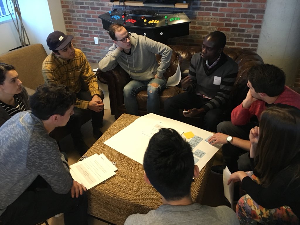 DigitalOppTrust's tweet photo. #DOTYouthLAB member @samsonmatua talking about what it looks like to be an entrepreneur in East Africa with @ShopifyUX https://t.co/g5yaxpiK81