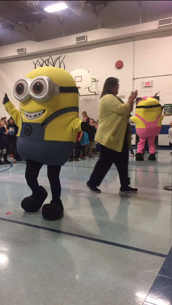 EESEagles's tweet photo. EES celebrated our character counts leaders. These children are truly one in a “minion”! https://t.co/GrFa9ahpHT