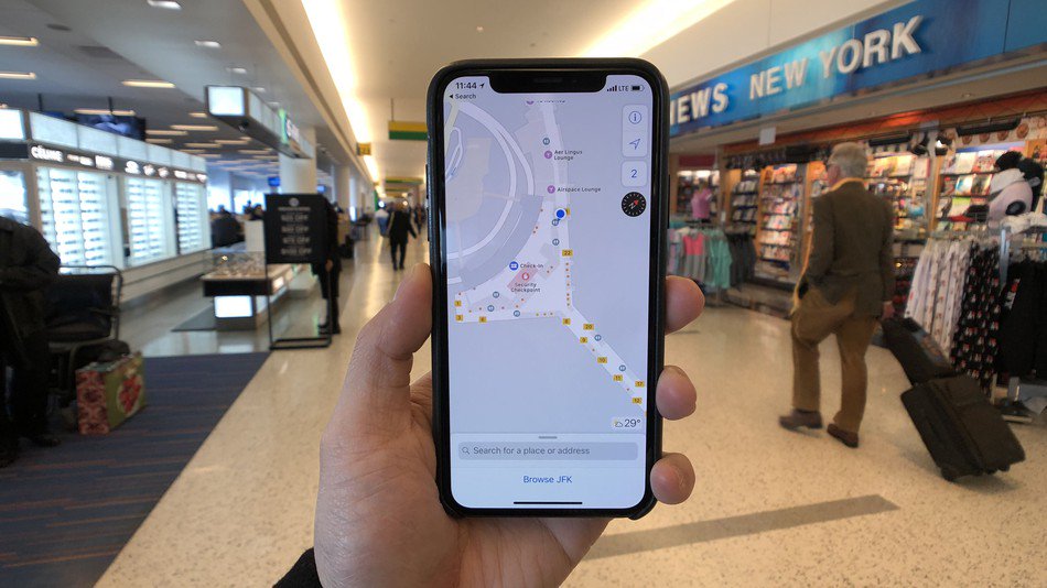 MashableTravel's tweet photo. You'll never get lost in an airport ever again with Apple Maps' indoor mapping https://t.co/EPRBPjEsAW https://t.co/387usXyZqS