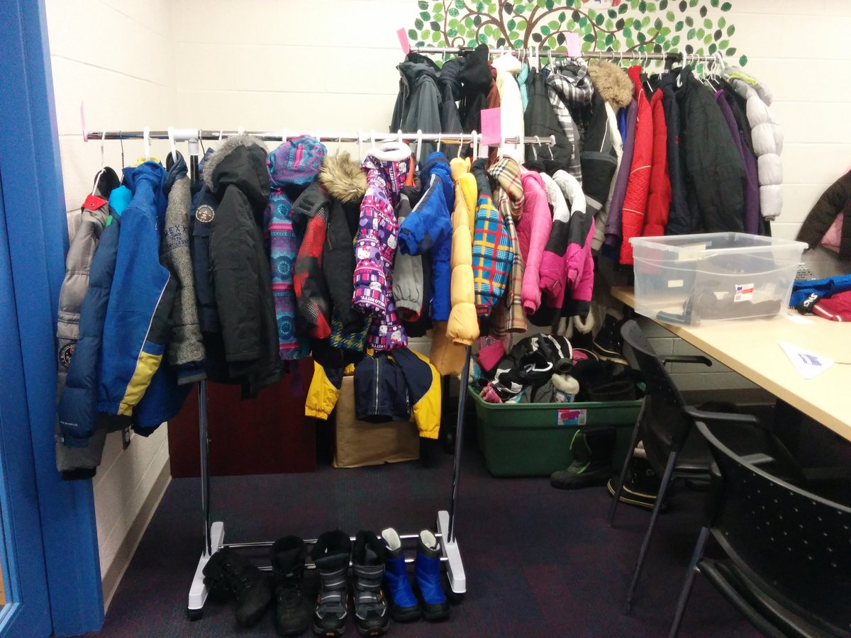 Jersey community donates warm winter clothing to those in need.