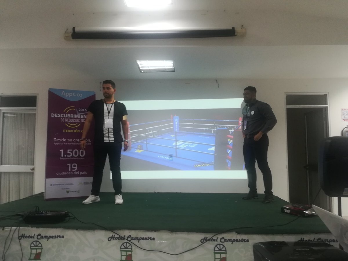 ParquesoftMet's tweet photo. Estamos en #RingPitch @AppsCo https://t.co/2W0N3eQcTp