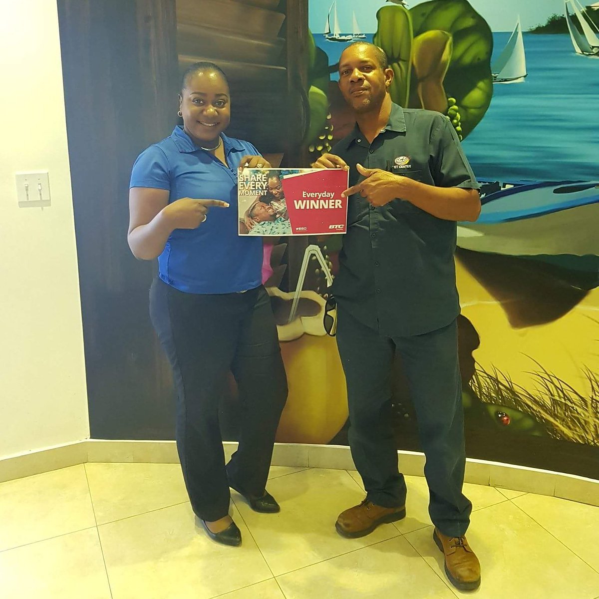BTC242's tweet photo. It's a 'December of Giving' at BTC! And, every time you shop with us, this Christmas, you are automatically entered to WIN. 

Congrats to Terrance B, in Abaco. He has WON a $400 Bahamasair Voucher.

Be on the lookout...you might be our next winner. 

#ShareEveryMoment #BTCWinner https://t.co/QSb6zvuT5t