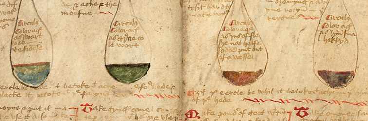 djbduncan's tweet image. Handy comparison of different coloured wee. From the fantastic 'Designing English' exhibition at @bodleianlibs. Top work @DanielWakelin1! bodleian.ox.ac.uk/whatson/whats-…