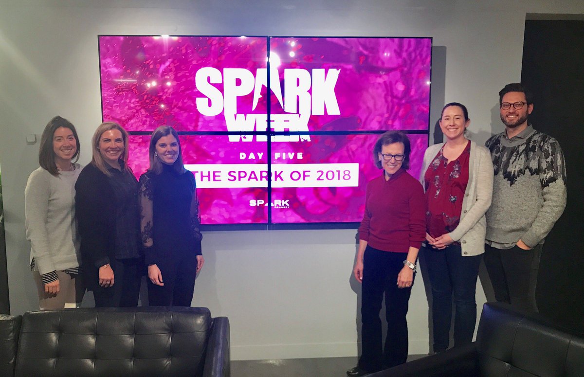SparkFoundryUSA's tweet photo. As #SparkWeek draws to a close, we celebrated some of our newest officers in Chicago. Congratulations! #broughttheheat https://t.co/9a30Jzmddk