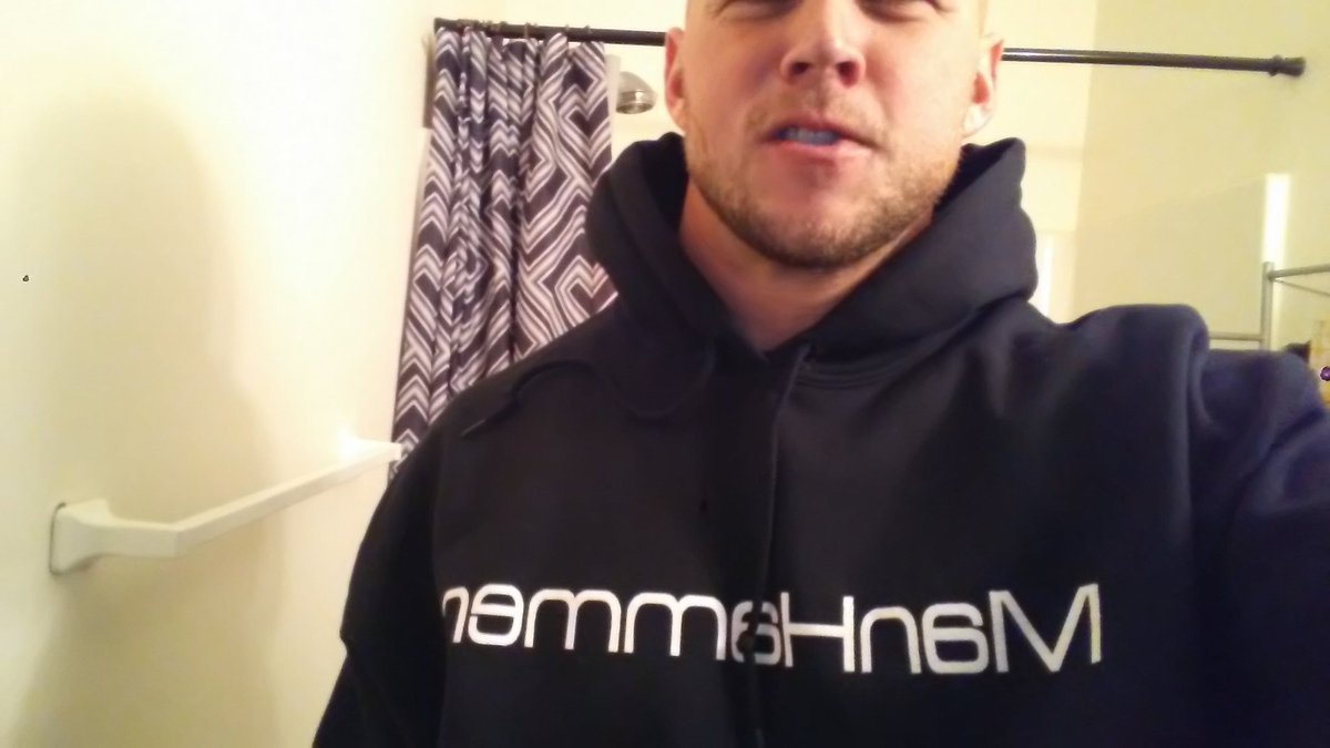ManHammerCo's tweet photo. Your Idea isn't real until someone makes a hoodie for it. #ManHammer https://t.co/GzGY3A29Jn