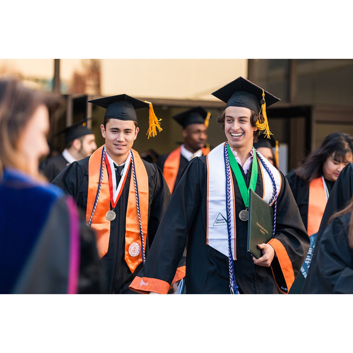 UT_Dallas's tweet photo. JSOM's so huge, it has THREE #utdgrad ceremonies today. See more photos from the first @jindal_utdallas ceremony https://t.co/EtIe0WsxSg #jsomgrad https://t.co/1pANTJXYba