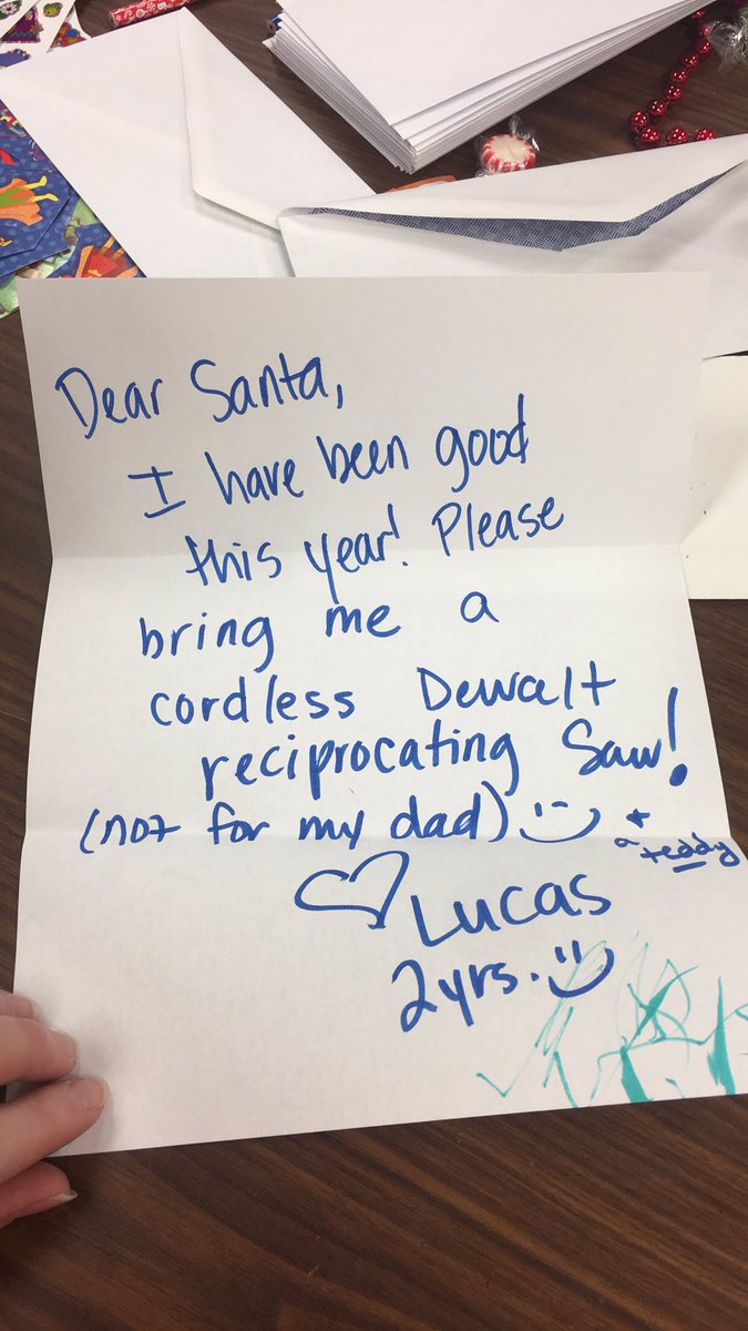 The BEST letter Santa has ever gotten, guaranteed 😂 #VOACommittee #LettersToSanta