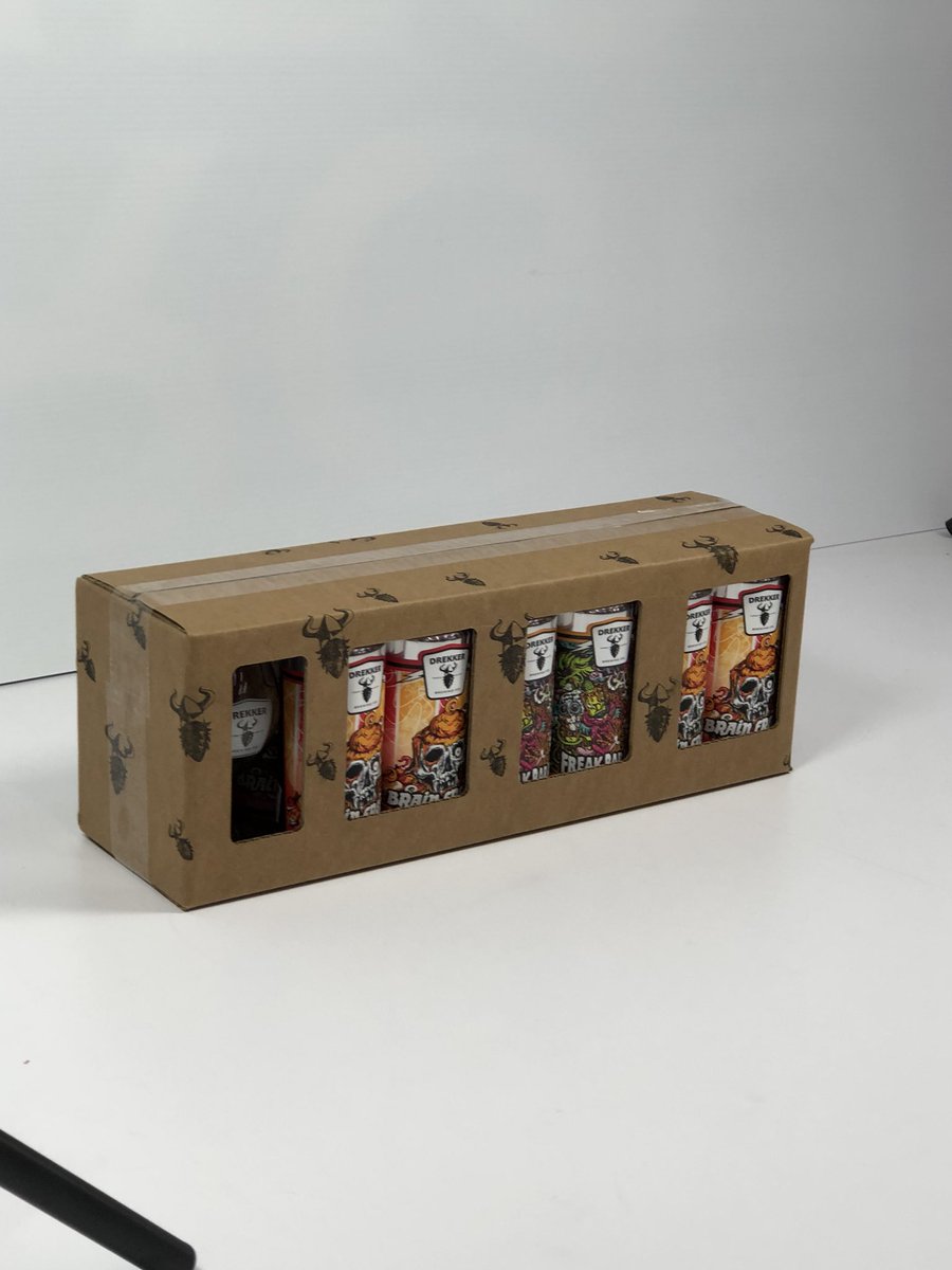 The only thing to make this <a href="/DrekkerBrewing/">Drekker Brewing</a> box even cooler/tastier? Knowing that <a href="/OfficeSigns/">Office Sign Company</a> helped make the custom boxes!