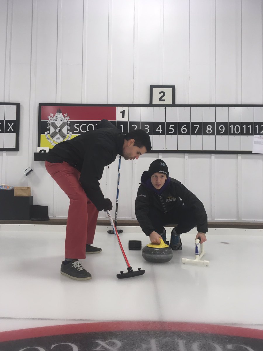 SMSSAthletics's tweet photo. Congratulations on our junior mixed curling teams undefeated bonspiel. The team won all 4 games! Great job Mustangs! Keep up the good work💜💛💜 https://t.co/WDbdxfkvHN