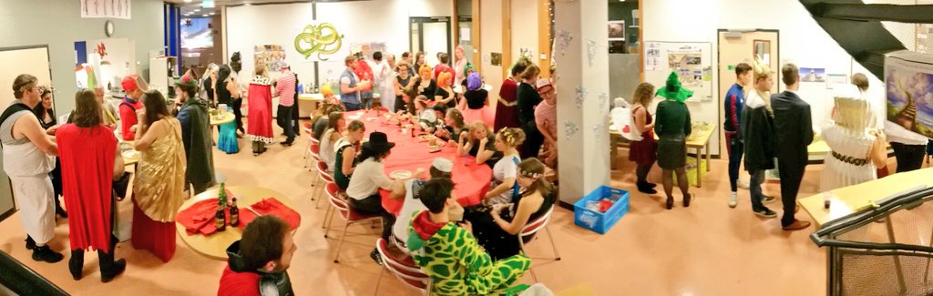 VerdoesLab's tweet photo. #Verdoeslab #Legends at Tumor Immunology Department @RIMLSInstitute #Christmas #party #Verdoesit #Trex #Gandalf #He-man #robinhood #medusa #pan #iris #isis #whereiswaldo #workhardplayhard https://t.co/OBMvYofQbB