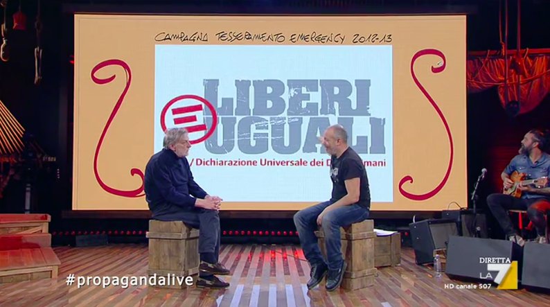 welikeduel's tweet photo. "Noi siamo in guerra in Afghanistan da anni e anni e non se ne parla più. Non si dice che il nostro paese è in guerra. Cosa ci fanno militari italiani a combattere e sparare in Afghanistan?" (Gino Strada)

#propagandalive https://t.co/ig1F0rkuuf