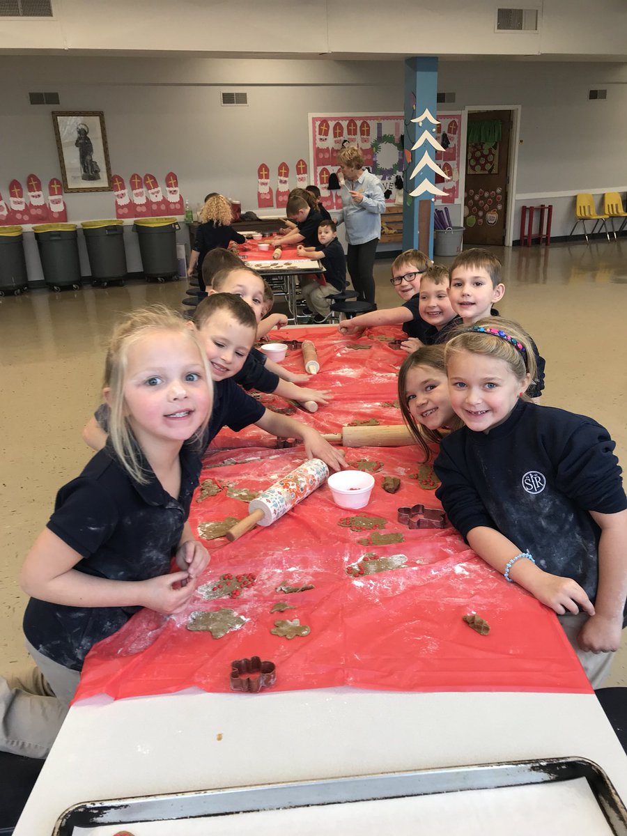KWRockets's tweet photo. It was messy, but it was fun! Kindergarten gingerbread cookie making day! 🍪 https://t.co/DL4ePl4eXW