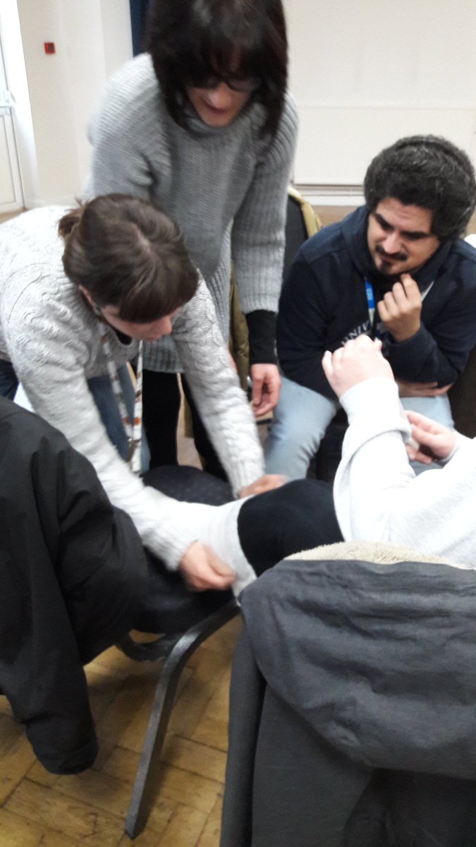 CUH_TVNTeam's tweet photo. Awesome link nurse day today! #endofyear #nearlychristmas #quiz #puchallenge and bandage challenge #pointsmakeprizes https://t.co/nGhqwgyJXI