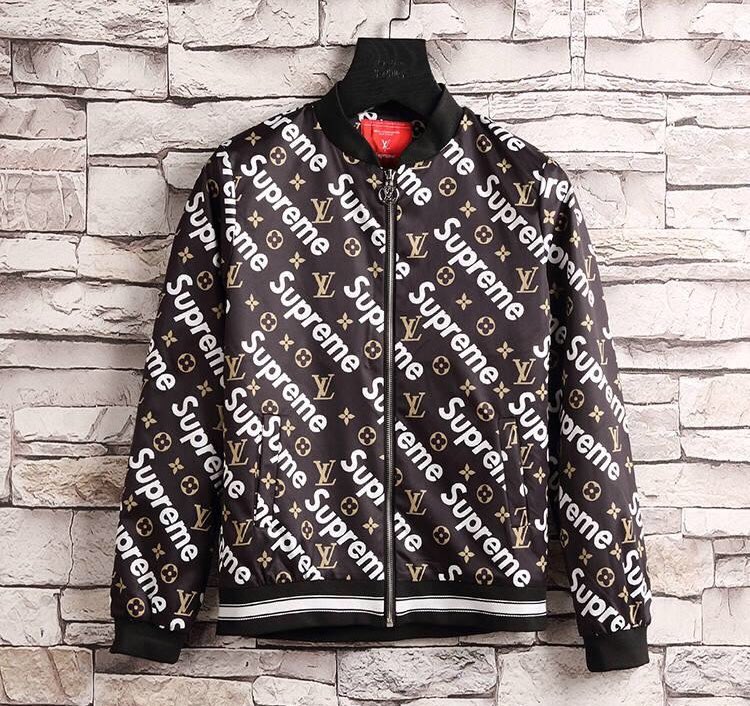 Supreme - Louis Vuitton - Bomber Jacket - Custom Freaks