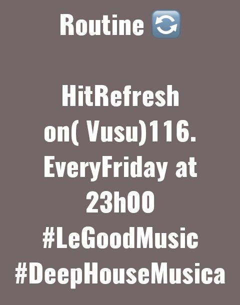 comfy_man's tweet image. #Hit_Refresh 
@Hit_Refresh 

Evry week routine.