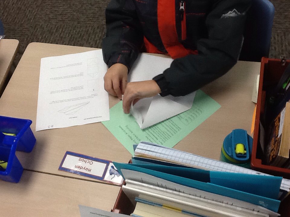 Learning aerodynamics of airplanes! #FullSTEAMahead