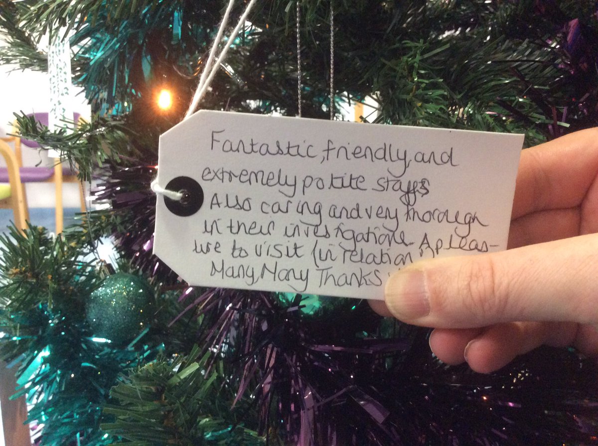 AEC_YDH's tweet photo. On the 15th day of advent a patient said to us https://t.co/EBsWzSxroP