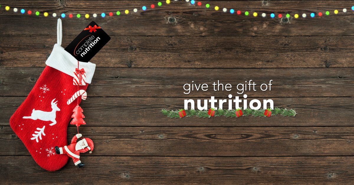 CompleteJax's tweet photo. #CompleteNutrition #giftcards are the perfect gift 🎁 for friends and family who want to get fit + healthy for the #newyear! 💪 Available for purchase at at our store in Huffman Plaza on Beach Blvd. Visit https://t.co/Bpx24De5DH today! #CompleteJax https://t.co/IIevmZTTin